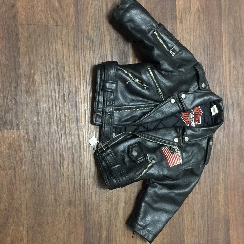 4 Toddler Harley Davidson Jacket